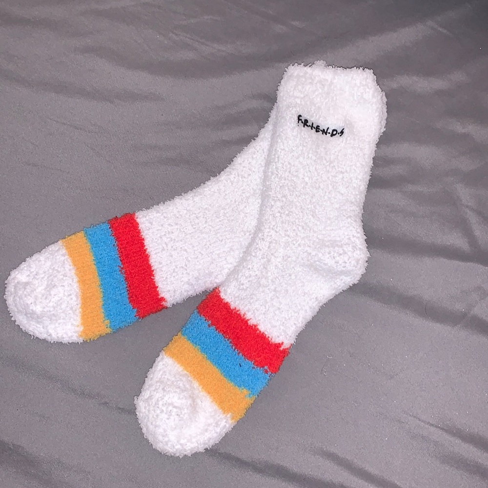 Friends TV Show Fuzzy Socks